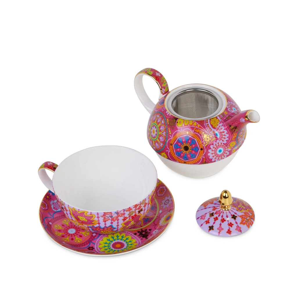 Boxed Discoco Tea For One Pink